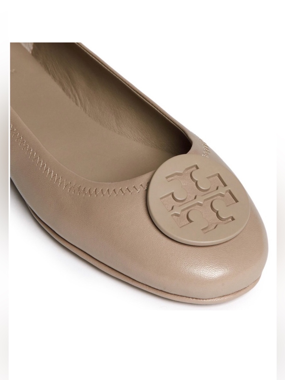 Tory Burch Minnie Travel Ballet Flats Size 7